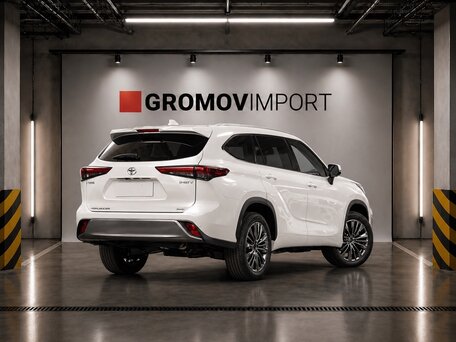 2026 Toyota Highlander IV (XU70), белый, 6300000 рублей, вид 5