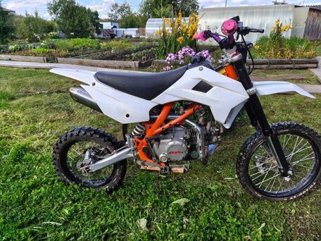 2023 Kayo Basic TT140EM, оранжевый, 65000 рублей, вид 2