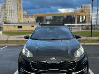 2020 Kia Sportage IV Рестайлинг, чёрный, 2890000 рублей, вид 1