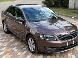 2015 Skoda Octavia III (A7), коричневый, 1300000 рублей, вид 2