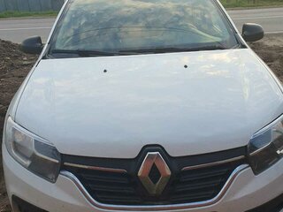 2018 Renault Logan II Рестайлинг, белый, 455000 рублей, вид 2