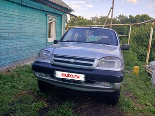 2006 Chevrolet Niva I, серебристый, 400000 рублей, вид 2