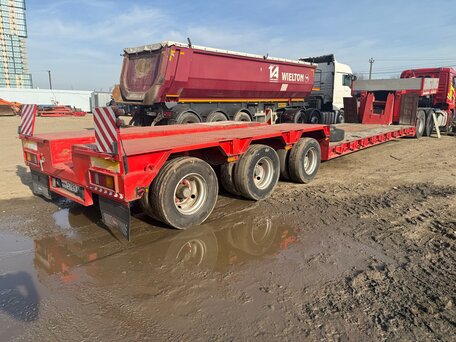 1988 Goldhofer TU3-24/80, красный, 1999999 рублей, вид 5