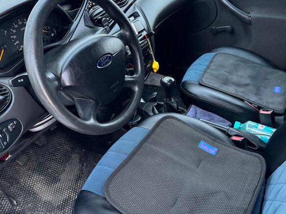 2005 Ford Focus I Рестайлинг, синий, 380000 рублей - вид 3
