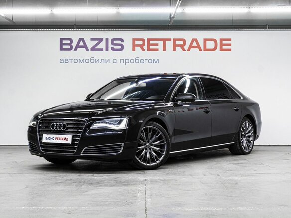 2013 Audi A8 Long III (D4), серый, 2499000 рублей