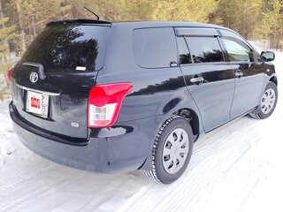 2011 Toyota Corolla Fielder X (E140, E150) Рестайлинг, чёрный, 960000 рублей, вид 3