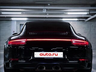 2016 Porsche 911 Carrera 4S VII (991) Рестайлинг, чёрный, 10600000 рублей, вид 4