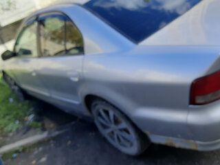 2001 Mitsubishi Galant VIII Рестайлинг, серый, 280000 рублей, вид 3