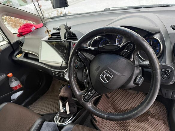 2012 Honda Fit Shuttle I, серый - вид 9