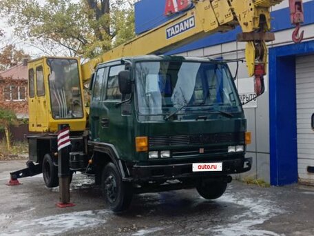 1986 Isuzu Автокран, зелёный, 2650000 рублей, вид 1