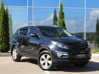2012 Kia Sportage III, чёрный, 980000 рублей, вид 3