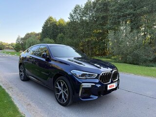 2020 BMW X6 M50d III (G06), синий, 6100000 рублей, вид 4