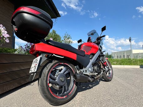 1996 Honda NTV 650, красный, 290000 рублей, вид 4