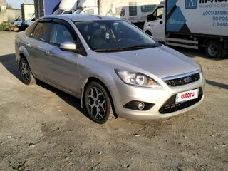 2008 Ford Focus II Рестайлинг, серебристый, 400000 рублей, вид 4