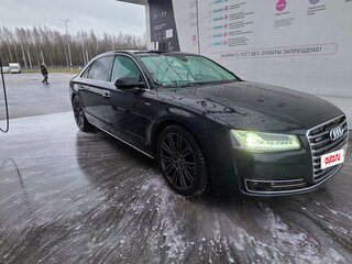2013 Audi A8 Long III (D4) Рестайлинг, чёрный, 2130000 рублей, вид 2