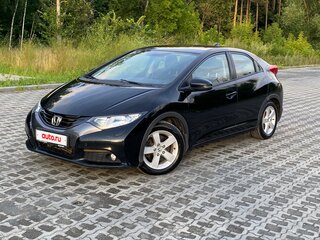 2013 Honda Civic IX, чёрный, 1310000 рублей, вид 1