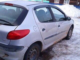 2001 Peugeot 206, серебристый, 130000 рублей, вид 3