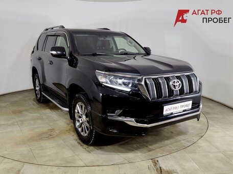 2020 Toyota Land Cruiser Prado 150 Series Рестайлинг 2, чёрный, 4330000 рублей, вид 1
