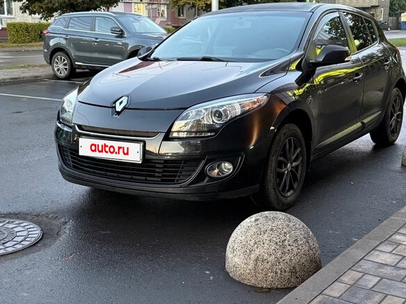 2014 Renault Megane III Рестайлинг 2, чёрный, 1100000 рублей