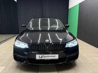 2017 BMW 5 серии 530i xDrive VII (G30/G31/G38), чёрный, 3050000 рублей, вид 2