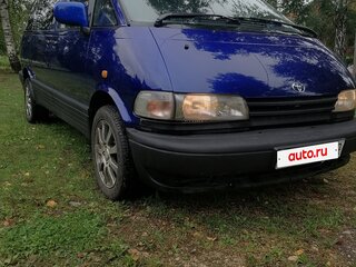 1996 Toyota Previa I (XR10, XR20), синий, 480000 рублей, вид 3