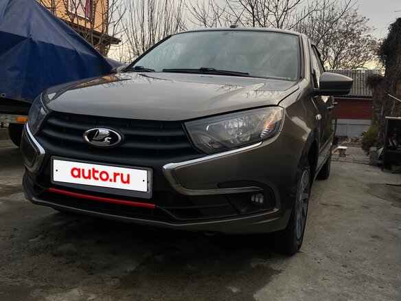 2020 Lada (ВАЗ) Granta I Рестайлинг, коричневый, 850000 рублей - вид 19
