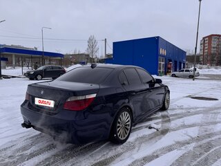 2008 BMW 5 серии 525i V (E60/E61) Рестайлинг, синий, 1200000 рублей, вид 5