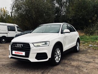 2015 Audi Q3 I (8U) Рестайлинг, белый, 1850000 рублей, вид 3