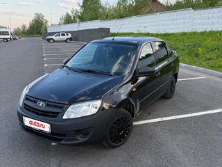 2014 Lada (ВАЗ) Granta I, синий, 450000 рублей, вид 1