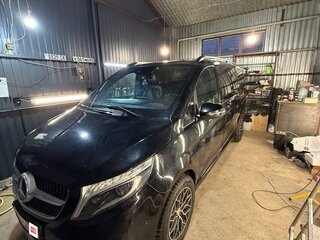 2020 Mercedes-Benz V-Класс Long 220 d длинный III (W447) Рестайлинг, чёрный, 4850000 рублей, вид 5