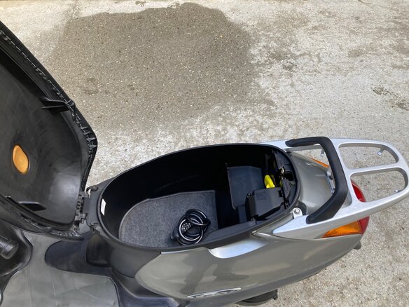 2003 Honda Lead 50, серый, 80000 рублей - вид 9