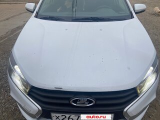 2016 Lada (ВАЗ) Vesta I, белый, 700000 рублей, вид 3
