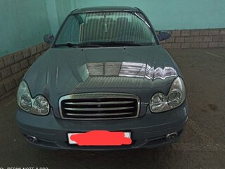 2002 Hyundai Sonata IV (EF) Рестайлинг, серый, 400000 рублей, вид 1