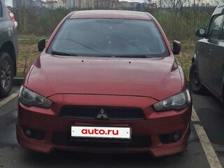 2008 Mitsubishi Lancer X, красный, 480000 рублей, вид 2