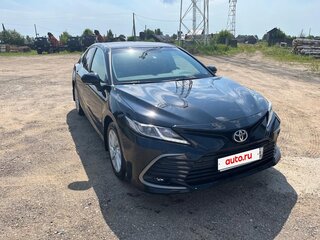 2021 Toyota Camry VIII (XV70) Рестайлинг, чёрный, 2800000 рублей, вид 2