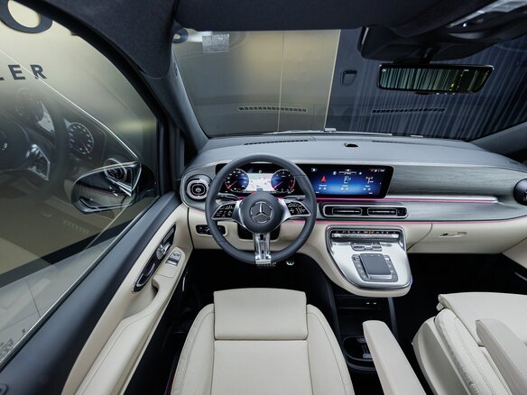 2026 Mercedes-Benz V-Класс Extra Long 300 d экстра длинный III (W447) Рестайлинг 2, чёрный, 14570000 рублей - вид 13