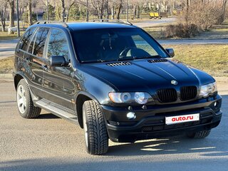 2002 BMW X5 3.0d I (E53), чёрный, 1150000 рублей, вид 2