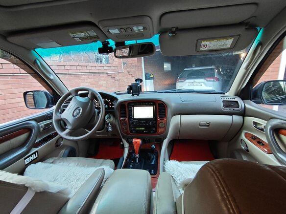 2002 Lexus LX 470 II Рестайлинг, чёрный, 1810000 рублей - вид 7