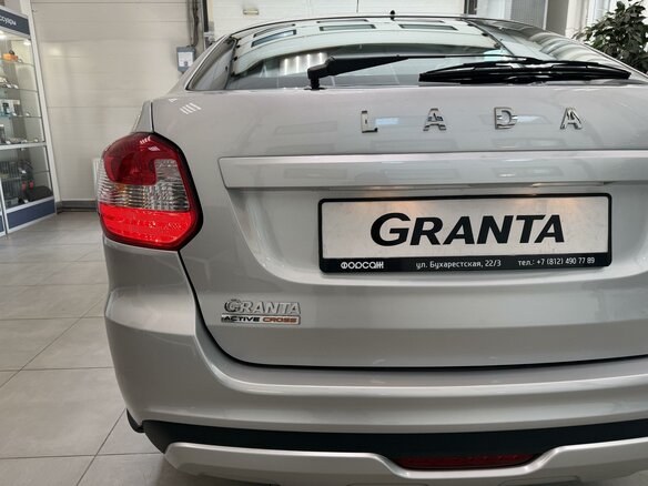 2026 Lada (ВАЗ) Granta Active Cross I Рестайлинг, серебристый - вид 12