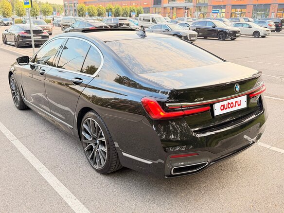 2020 BMW 7 серии 750d xDrive VI (G11/G12) Рестайлинг, чёрный, 7500000 рублей - вид 31