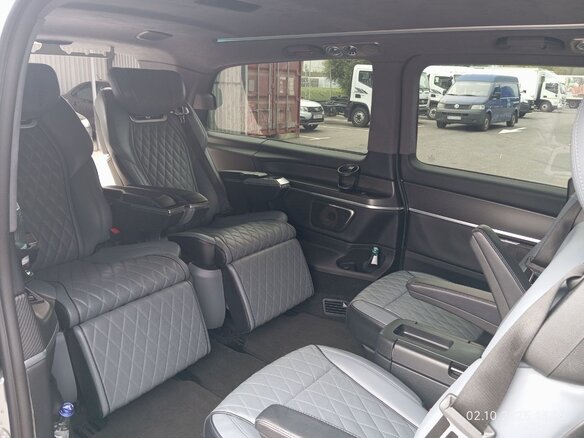 2019 Mercedes-Benz V-Класс Extra Long 300 d экстра длинный III (W447) Рестайлинг, серебристый, 6967782 рублей - вид 12