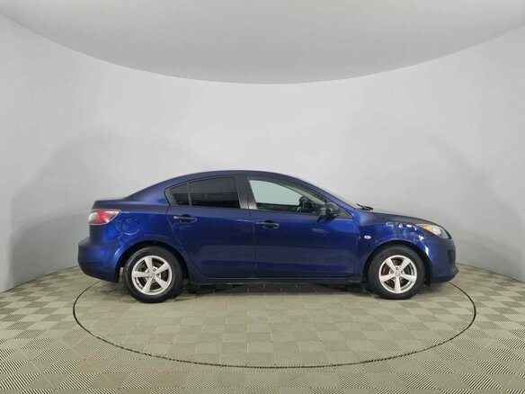 2012 Mazda 3 II (BL) Рестайлинг, синий - вид 4