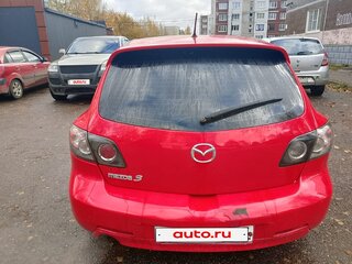 2006 Mazda 3 I (BK) Рестайлинг, красный, 350000 рублей, вид 4