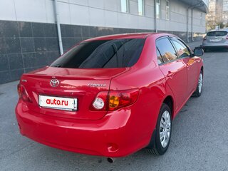 2008 Toyota Corolla AMT X (E140, E150), красный, 790000 рублей, вид 4