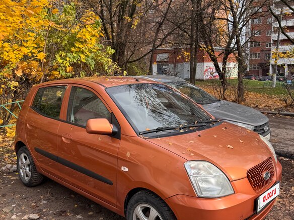 2006 Kia Picanto I, оранжевый, 440000 рублей - вид 12