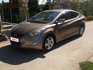 2013 Hyundai Elantra V (MD) Рестайлинг, коричневый, 1150000 рублей, вид 1