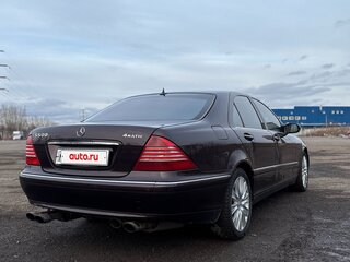 2003 Mercedes-Benz S-Класс 430 IV (W220) Рестайлинг, фиолетовый, 850000 рублей, вид 3