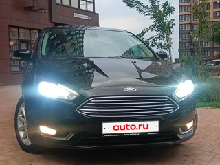 2017 Ford Focus III Рестайлинг, чёрный, 1125000 рублей, вид 3