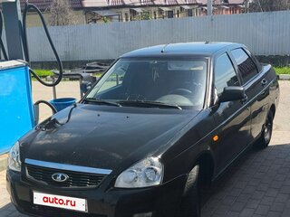 2010 Lada (ВАЗ) Priora I, чёрный, 240000 рублей, вид 1