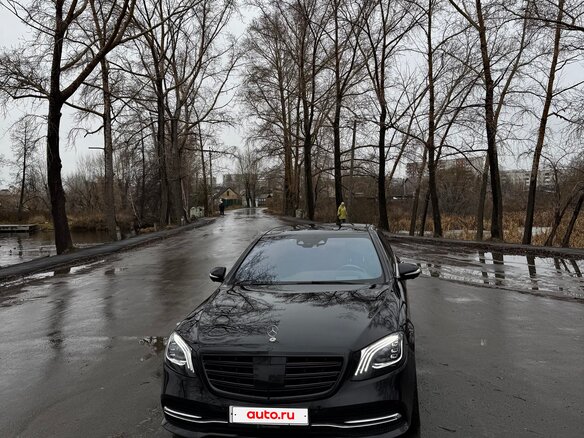 2016 Mercedes-Benz S-Класс 350 CDI BlueTEC Long 9G-TRONIC VI (W222, C217), чёрный, 3800000 рублей